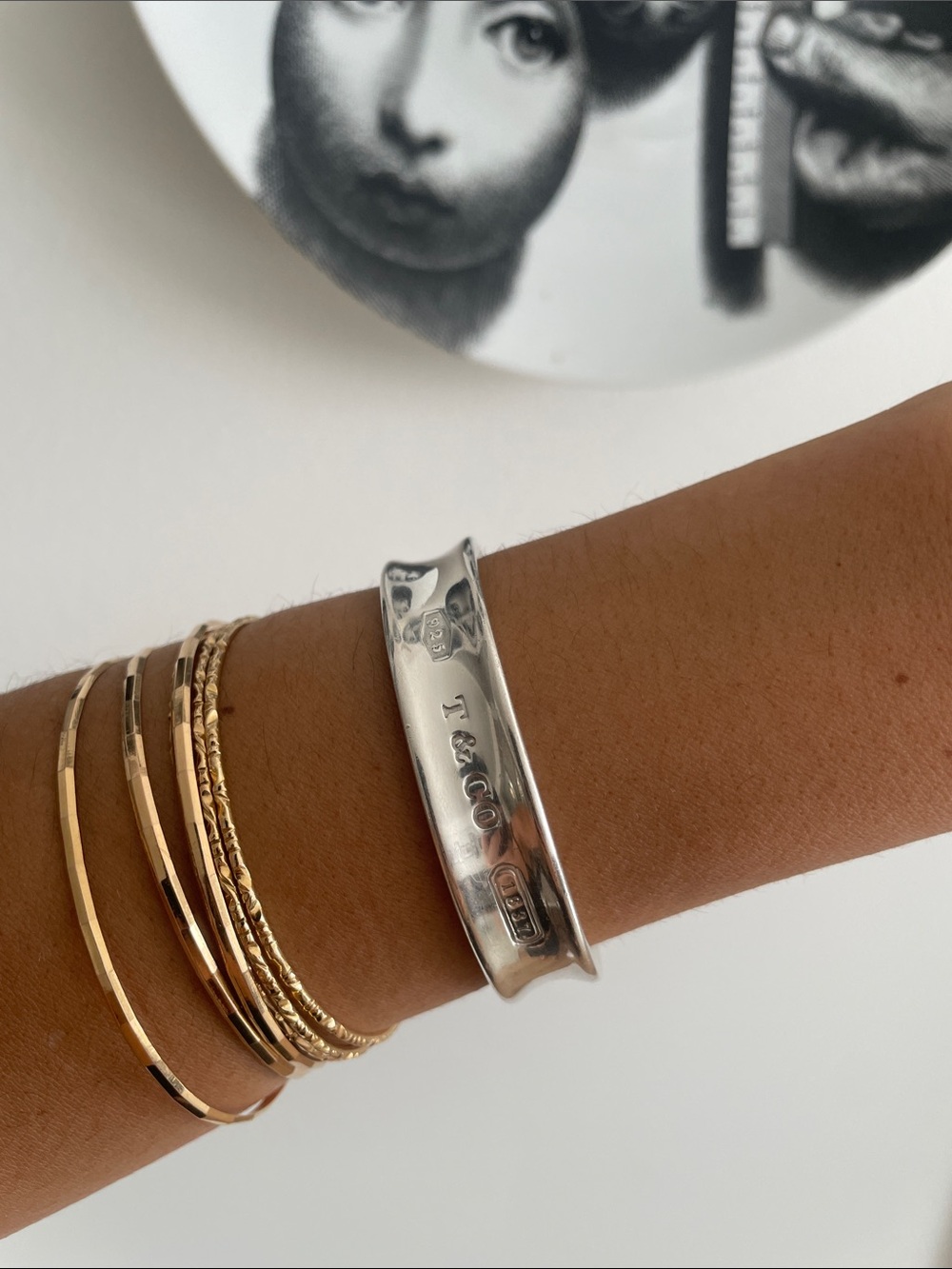 Tiffany & Co. Polished Silver Cuff Bracelet
